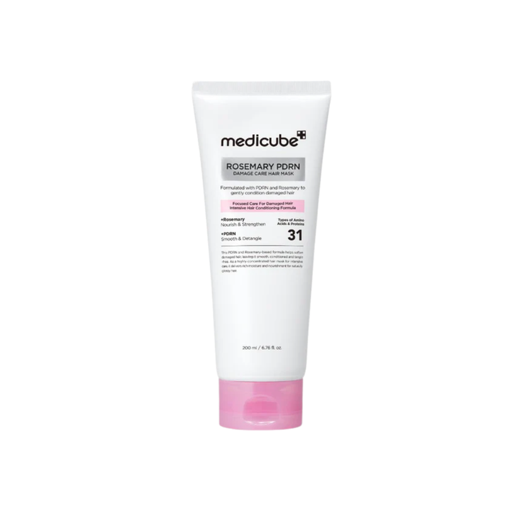 8800289467448-MedicubeRosemaryPDRNDamageCareHairMask-200ml Medicube Rosemary PDRN Damage Care Hair Mask, Intensive Conditioning Treatment, 200ml