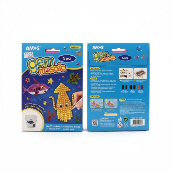 Gem Mosaic Small -Sea #Amos-1648