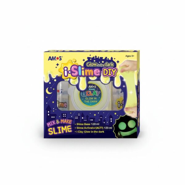 I.Slime Diy Glow In The Dark mix & make slime#Is120P2-Gd