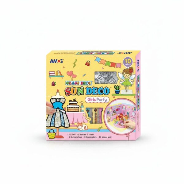 Sun Deco Girls Party 10.5 ml x 10 Colours#Sd10P10-Gp