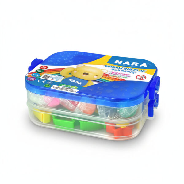 7 Colors 7 Round Sticks Of Clay 380G +10 Cutters & 3 Shaping Tools #Na-Px-380-7+ 10Smt