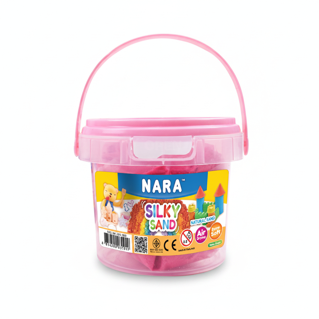 8854500031949 Silky Sand 200G. + 2 Cutters In Bucket #Nara-1949