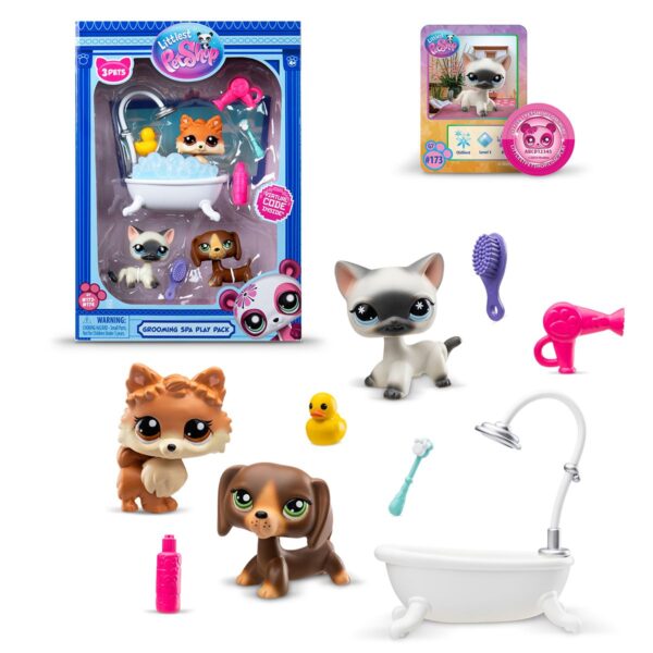 Littlest Pet Shop 2025 Generation 7 Grooming Spa Play Pack