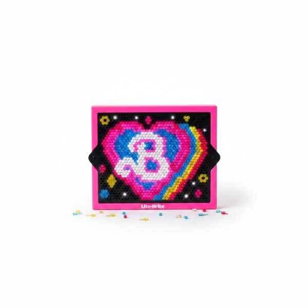 Barbie Super Bright Hd Lite-Brite In Closed Box#2328
