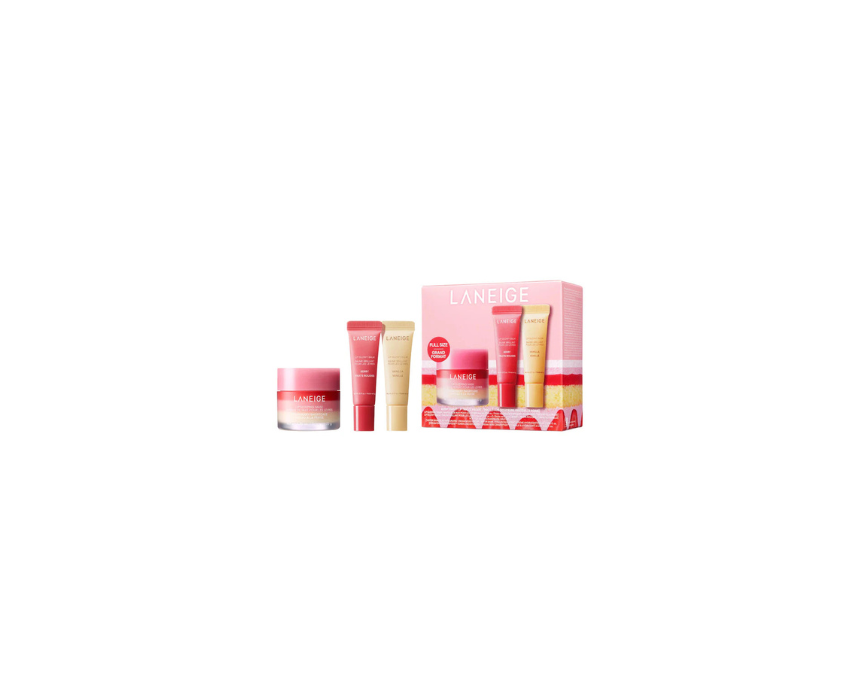 890 Berry Sweet Lip Treatment Minis Trio Set Laneige - Image 1