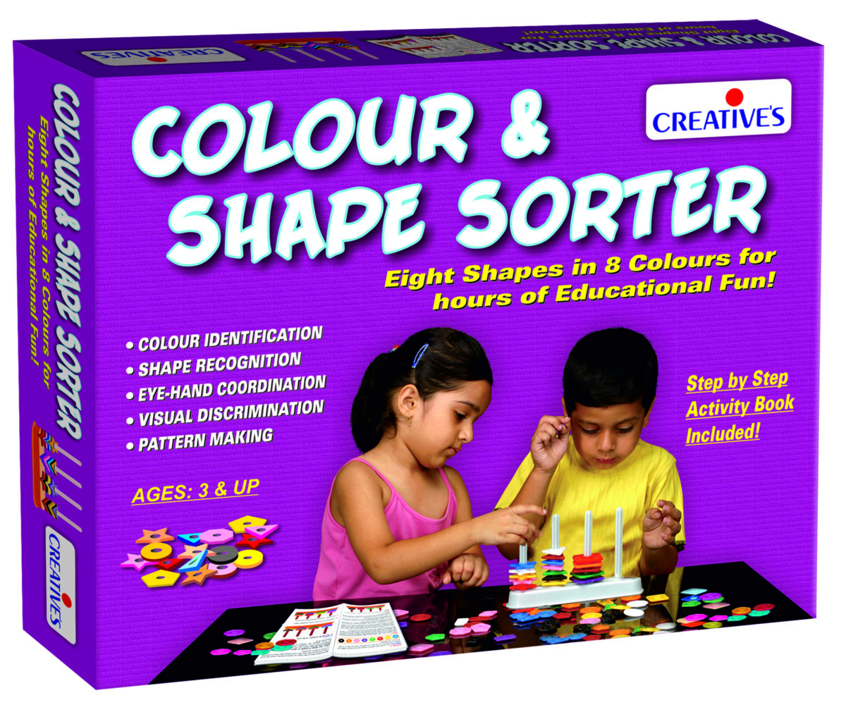 Colour & Shapes Sorter- #698