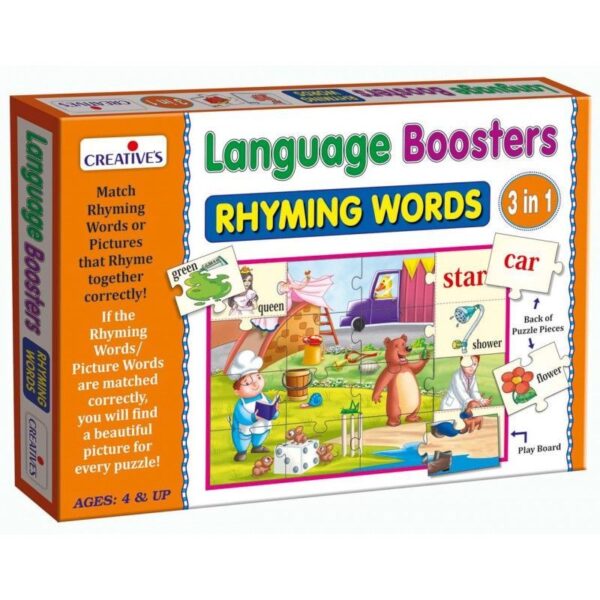 3 In 1 Language Boosters Rhyming Words #1009/1