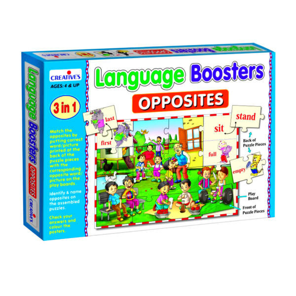 3 In 1 Language Boosters Opposites #1010