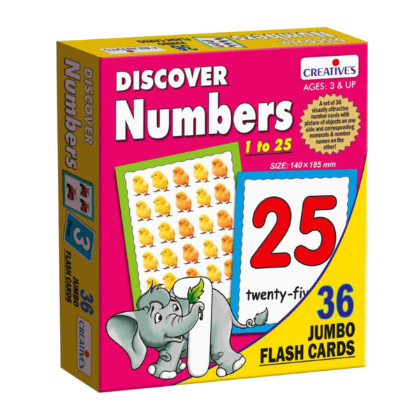 Discover Numbers Flash Cards #455
