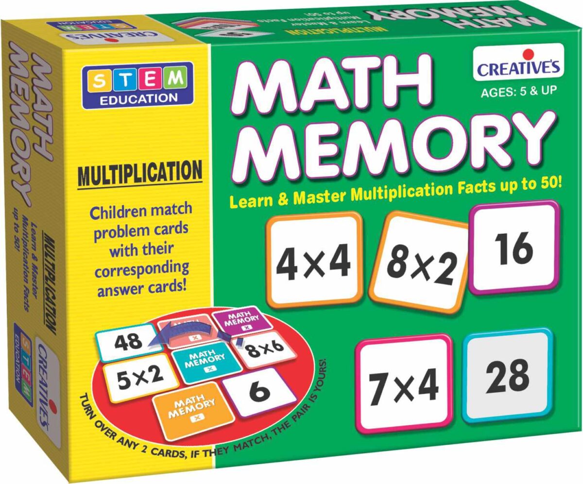 8901870009143 Math Memory- Multiplication #244