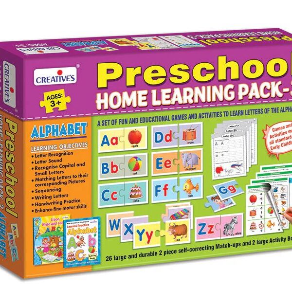Preschool Home Learning-3- Alphabet #447
