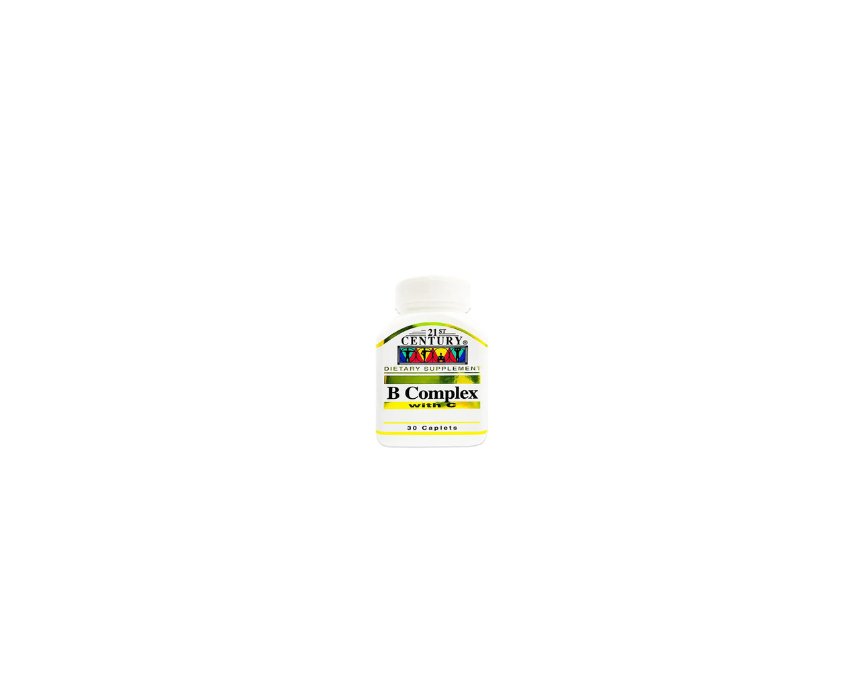 891 B Complex with Vitamin C Caplets 30 Count - Image 1