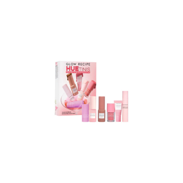 Huetinis Mini Tinted Skincare Set Glow Recipe