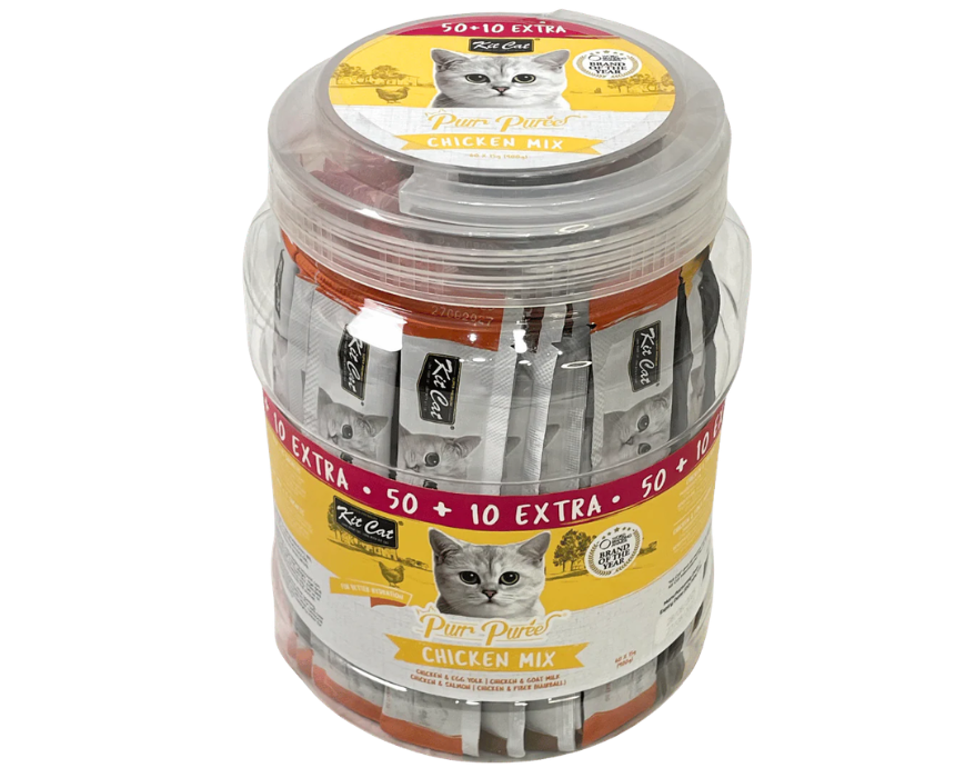 9 Cat Puree Treat Sachets - Image 1