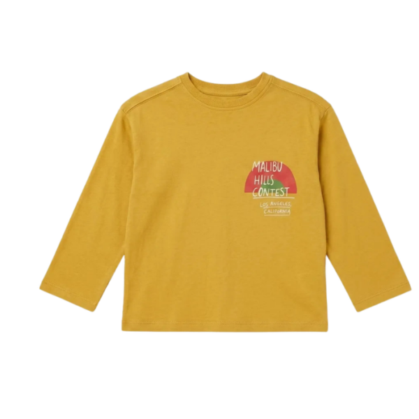Zara Boys Beige Long Sleeve Blouse