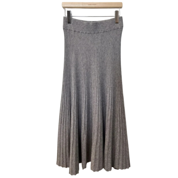 Knit Grey Skirt