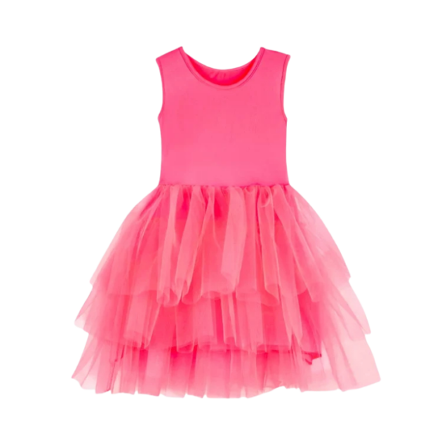 Tutu Dress Neon Pink