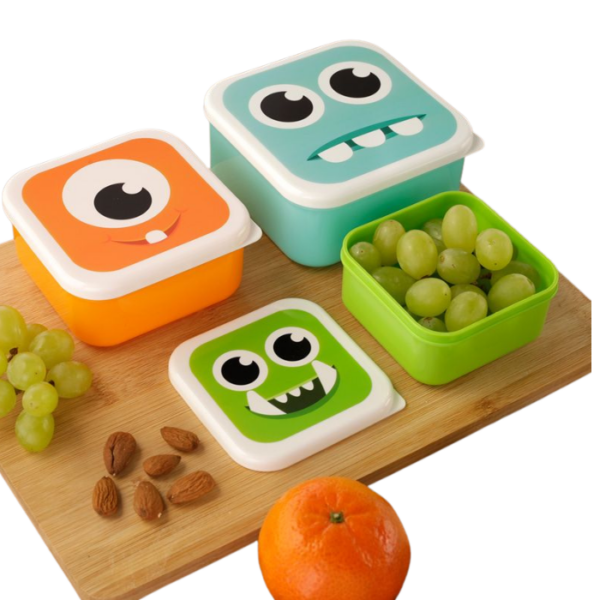 Monster Kids Lunch Box Set