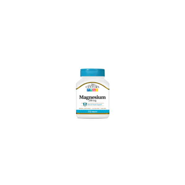 Magnesium 250 mg Bone and Muscle Support 110 Tablets