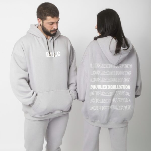 DXXC Hoodie - Silver Grey