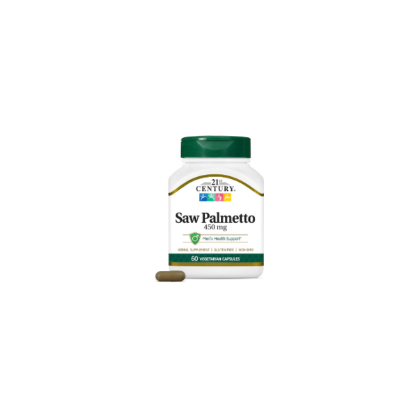Saw Palmetto 450 mg Men’s Health Support 60 Vegetarian Capsules
