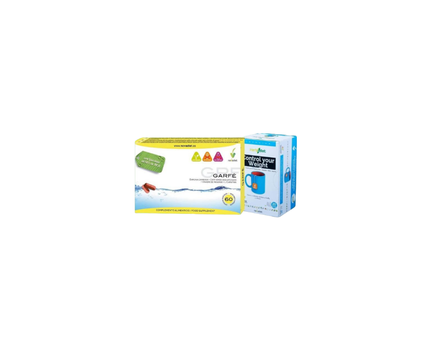 958 Garfe Weigh Loss Supplement 60 Capsules with a Free Herbal Tea 20 Sachets - Image 1