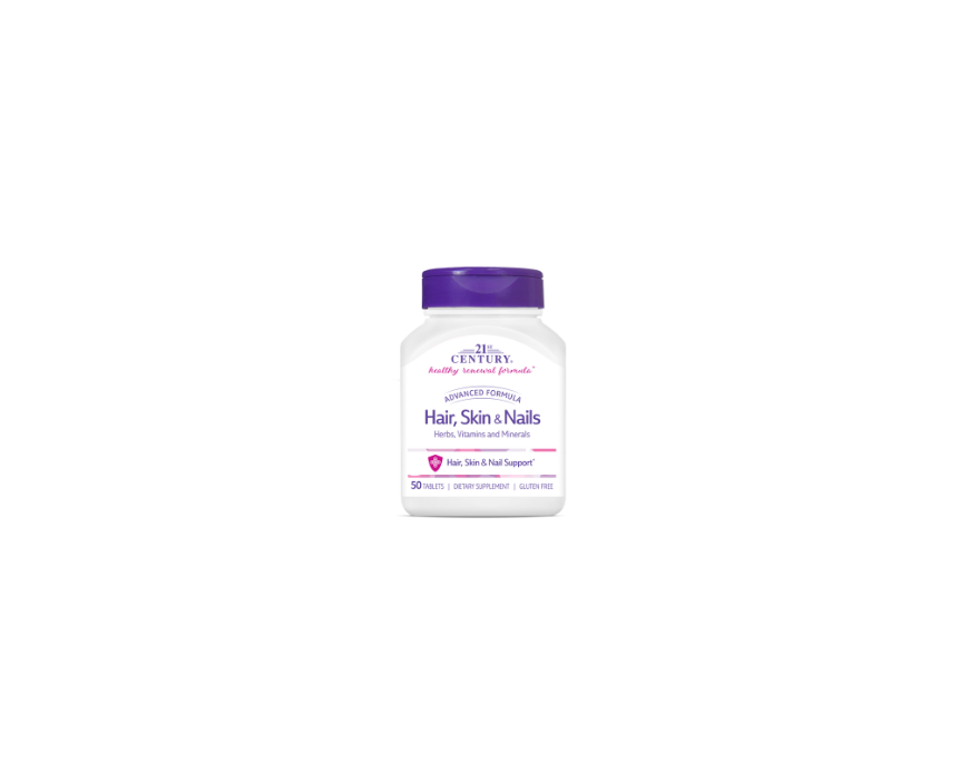 967 Hair Skin & Nails Advanced Formula Herbs Vitamins and Minerals 50 Tablets - Image 1