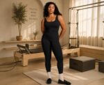 SculptFlare Women's Straight Leg Yoga Jumpsuit - Image 