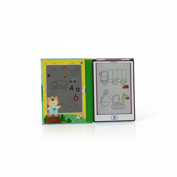 Kids 8.5- Inch Tracing Book Tablet with 20pcs cards - Black#PDLFST082BK