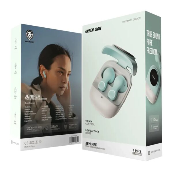 Jenifer True Wireless Earbuds Blue #GNJNFRTWSBL