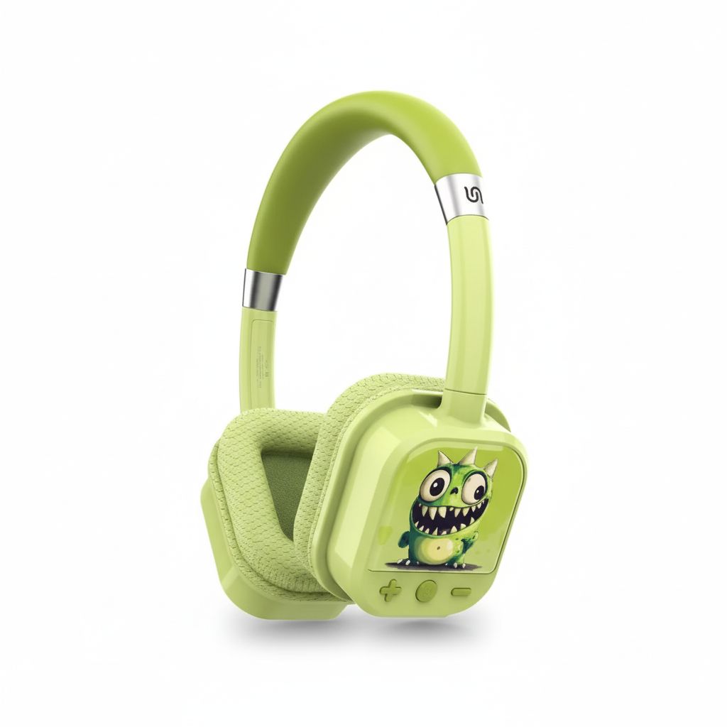 9904781959674-2 SOUNDTEC YOTOWAVE KIDS WIRELESS HEADPHONE - GREEN#PDSTC303GN