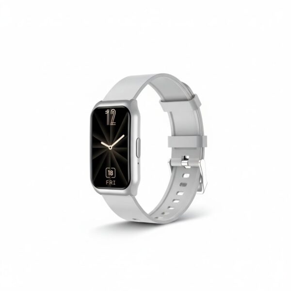 Track Fit Smart Watch - Silver#GNTRAKFITSSL