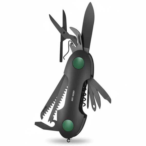 14 IN 1 Tool - Multi Tool Key Chain Knife - Black#GN14N1MTOLBK