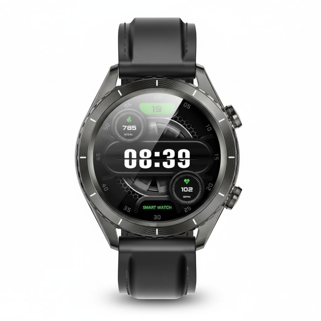 9904907081074-2 Galvin Smart Watch - Black#GNGLAVNSWBK