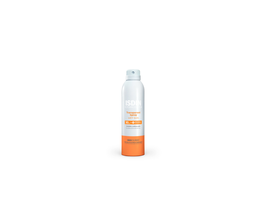 997 Fotoprotector Transparent Spray Wet Skin SPF 30 ISDIN - Image 1
