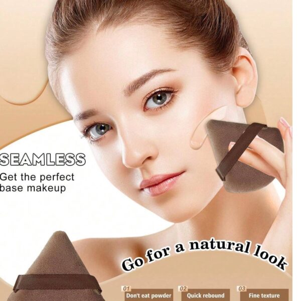 Makeup sponge v shape puff (5 pieces)