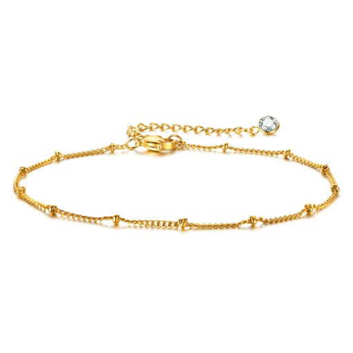 Planet Dots Chain Anklet