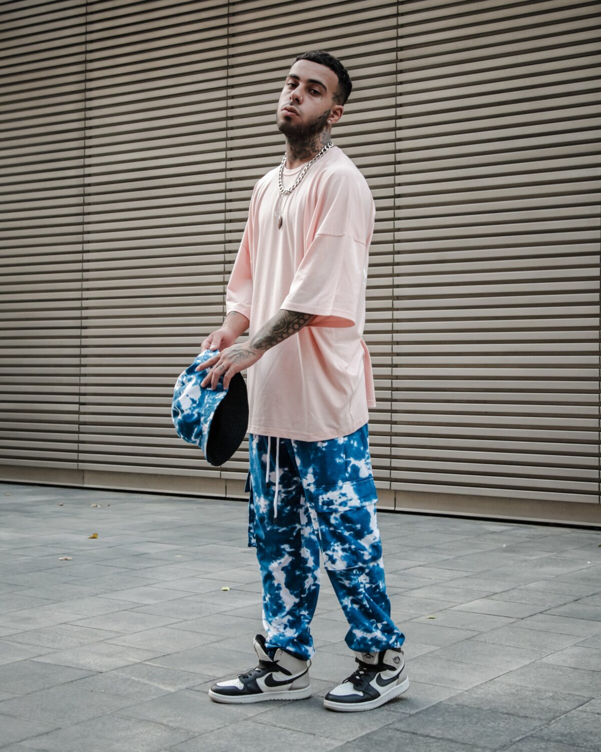 A370EAEE-0CEE-48C1-B66E-4EFB928EA043_85108e5b-534e-421b-9b91-e412dc97cf0c Tie-Dye Sweatpants - Petrol Blue