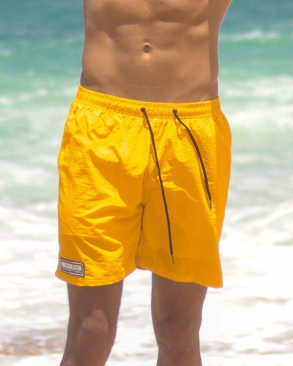 A6DE1F72-0E38-42FF-A14E-F4BE688C5A8E Men Swimshorts Yellow