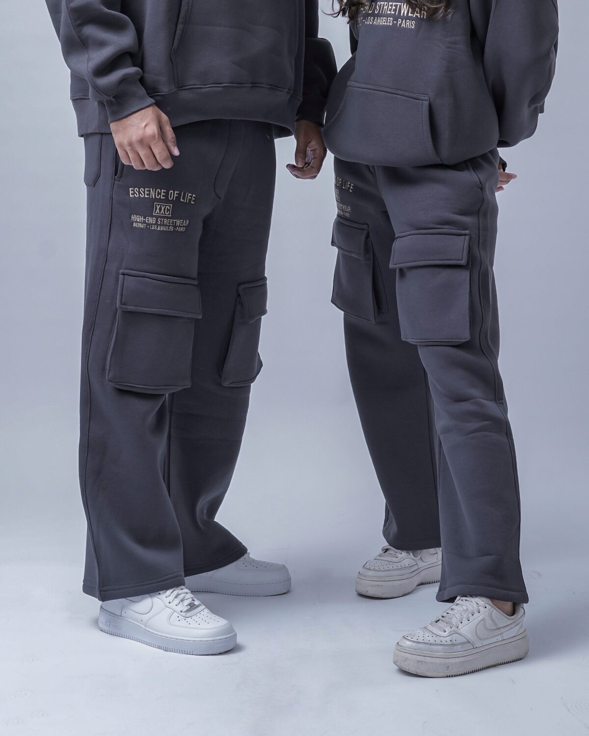 ACC410AC-5BAA-4AB1-9AEB-C9393B0E1E8C Essence of Life Sweatpants - Dark Grey