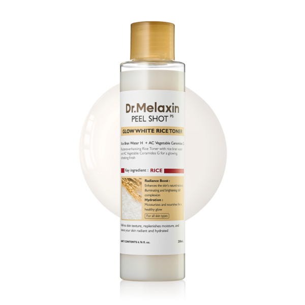DR.MELAXIN PEEL SHOT GLOW WHITE RICE TONER