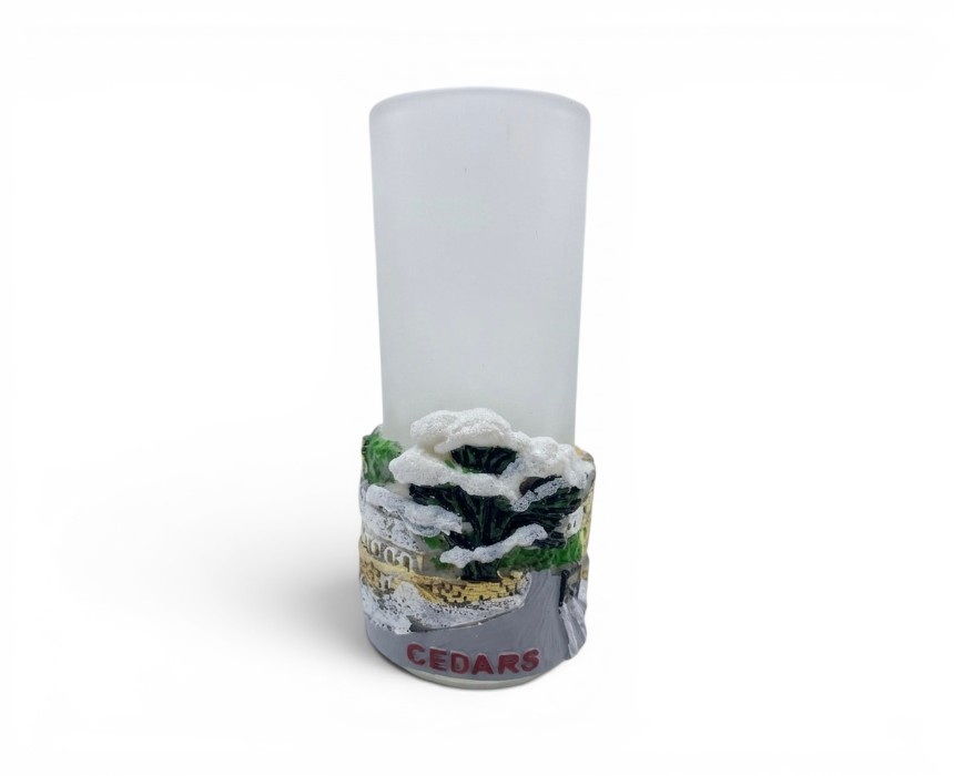 AMIR13-1-1.jpg Cedars Shot Glass - Image 1