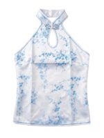 Backless Beach Crop Top - Image 