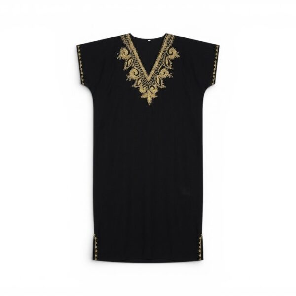 Short Embroidered Summer Abaya