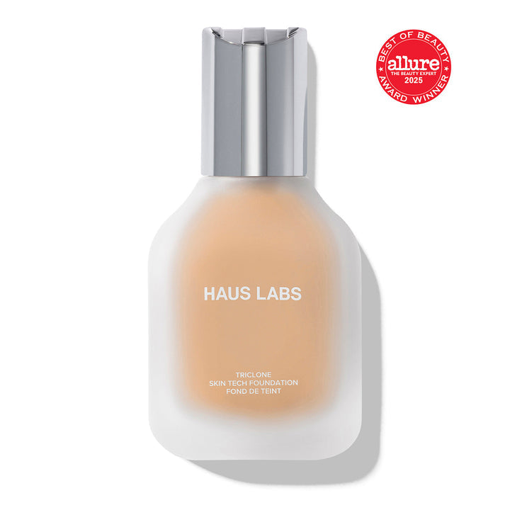 HAUS LABS BY LADY GAGA TRICLONE SKIN TECH MEDIUM COVERAGE FOUNDATION WITH FERMENTED ARNICA (015 FAIR WARM)