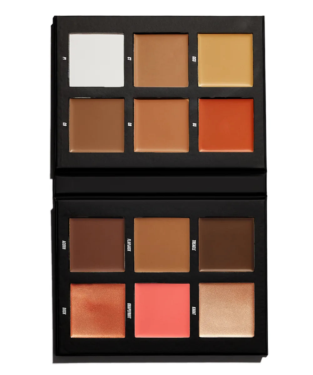 BFBB1023F_1 By BEAUTY BAY MAKE FACE MULTI USE COMPLEXION PALETTE (TAN-DEEP)