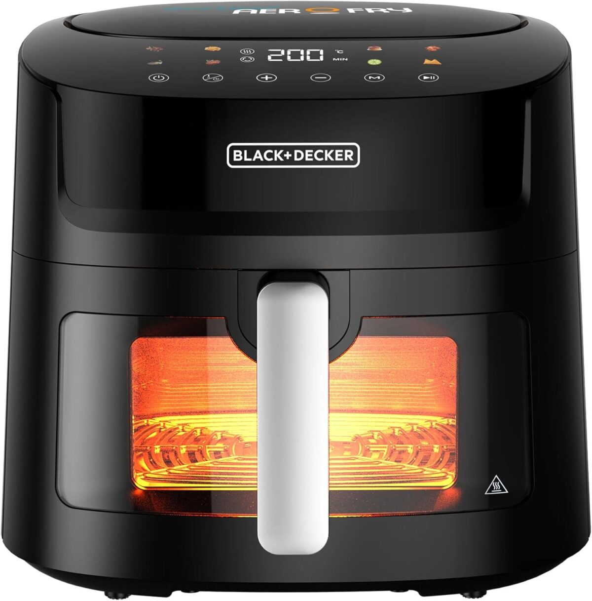 BLACK_DECKER8-in-1DigitalAirFryerwithWindow_7.2L BLACK+DECKER 8-in-1 Digital Air Fryer, 7.2L