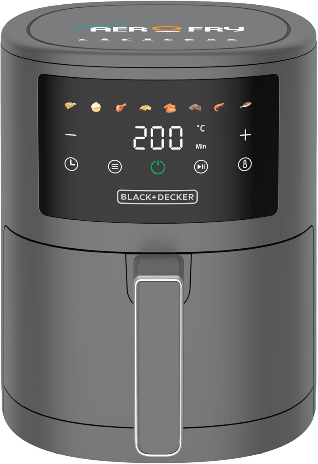 BLACK_DECKER8in1DigitalAirFryer BLACK+DECKER 8 in 1 Digital Air Fryer, 3.5L