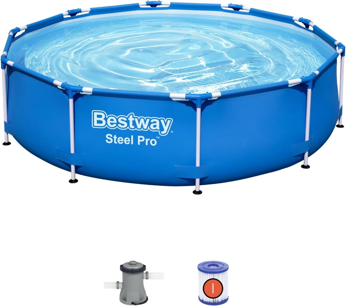 BW56679 Pool Set Steel Pro Set, 305x76cm