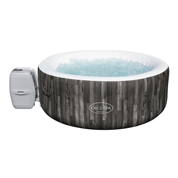 Bahamas Lay-Z-Spa® 1.80m x 66cm Bahamas AirJet 4 Brown Wood Round